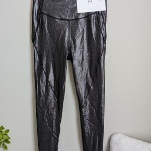 #14 VS Fine Glitter leggings NWOT